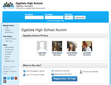 Tablet Screenshot of ogallalahighschool.com